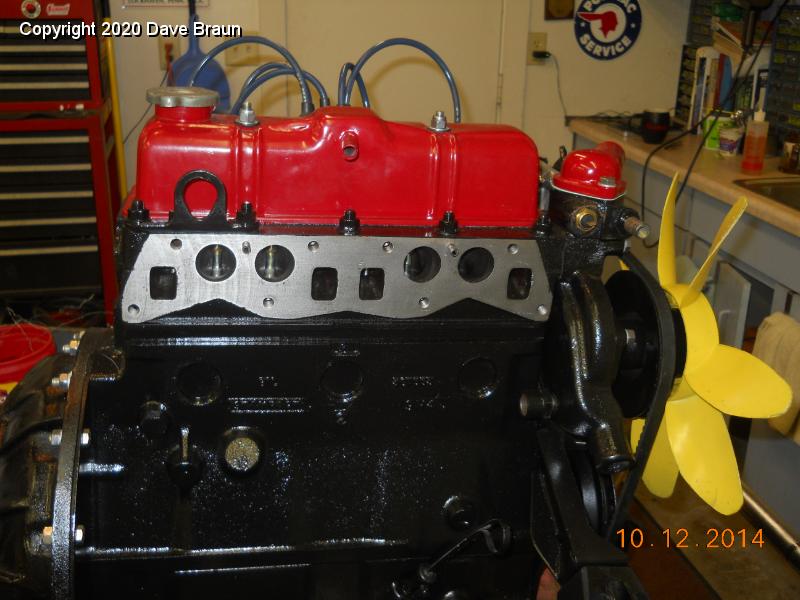 Spitfire1974/Restoration/Fuel System/Carburetors/Installing Carburetors